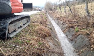 Reparații pe un nou drum județean din Cluj. Este la limită cu Sălajul