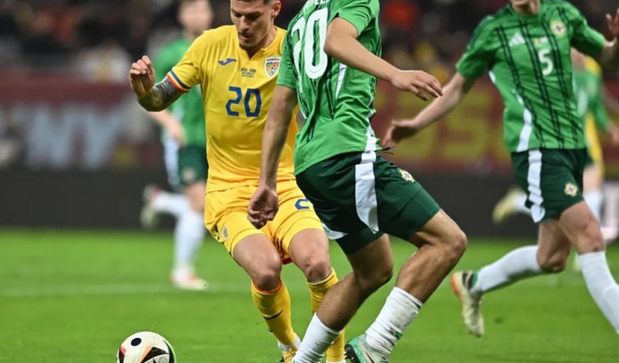 România și Irlanda de Nord remizează în meciul amical de pe Arena Națională