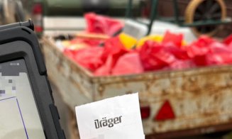 Șofer beat, surprins conducând o mașină cu remorcă neînmatriculată în Cluj