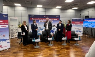 Cluj-Napoca merge „ceas” spre Zurich. Primul zbor care leagă orașul de Elveția a debutat la Aeroportul „Avram Iancu”. David Ciceo: E prima și ultima c