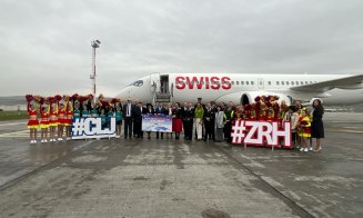 Cluj-Napoca merge „ceas” spre Zurich. Primul zbor care leagă orașul de Elveția a debutat la Aeroportul „Avram Iancu”. David Ciceo: E prima și ultima c