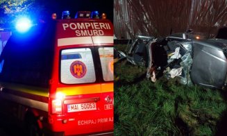 Cum s-a produs accidentul cumplit din apropiere de Cășeiu. Tânăr, transportat în stare gravă la spital