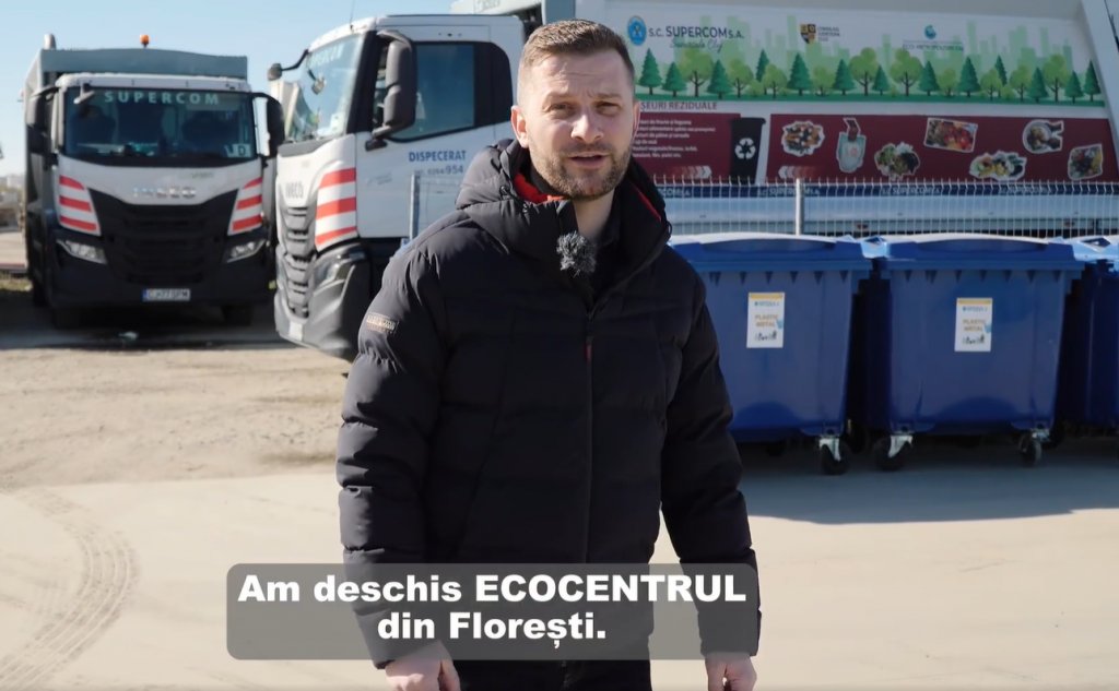 Primarul Pivariu anunță deschiderea Ecocentrului din Florești: „Un pas important către promovarea practicilor ecologice”