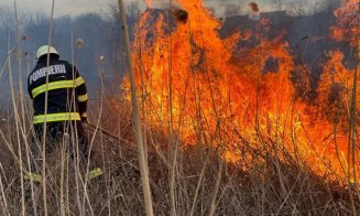 Județul Cluj, în flăcări: Cel puțin șapte incendii au fost semnalate în ultimele ore