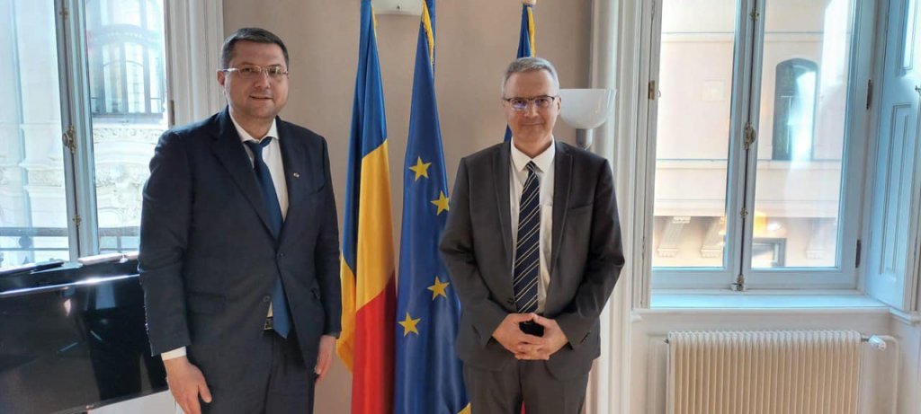 Deputatul Moisin, întrevedere cu ambasadorul Franței în România. Ce teme au fost discutate