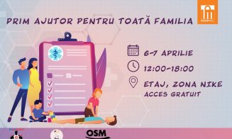 Vrei să fii pregătit în orice situație? Vino la cursurile de prim ajutor organizate de studenţii medicinişti, la Iulius Mall!