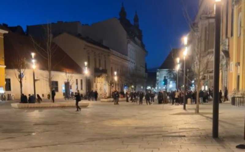 Șantierele din centrul Clujului, în faza de recepție. Boc: "Fiecare piatră crăpată, dală ciobită sau copac care nu face frunze se schimbă"