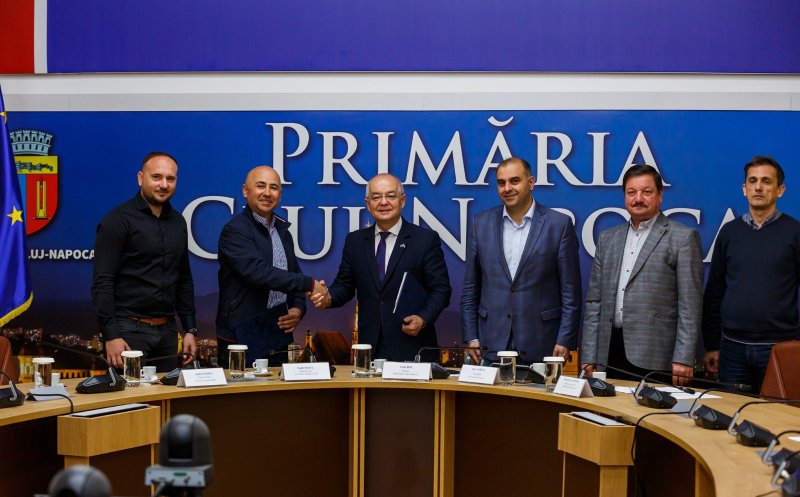 Primăria Cluj-Napoca a SEMNAT contractul pentru realizarea Centrului de Colectare cu Aport Voluntar (CAV)