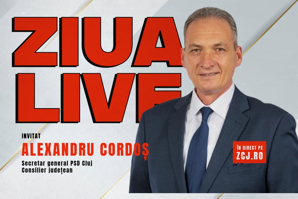 Alexandru Cordoș vine la ZIUA LIVE / Ce obiective și-a stabilit PSD pentru Cluj
