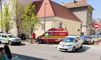Poliția și SMURD-ul pe Napoca! Un biciclist ar fi fost accidentat de un ATV