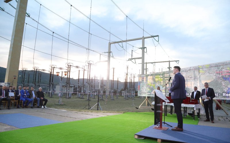 Mircea Abrudean, prezent la inaugurarea proiectului de construire a Liniei Electrice Aeriene de 400kV Porțile de Fier - (Anina) - Reșița: „Este o soluție inteligentă și ecologică”