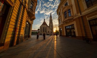 Plimbare pe noile pietonale ale Clujului