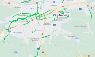 Harta rutelor ciclabile din Cluj-Napoca