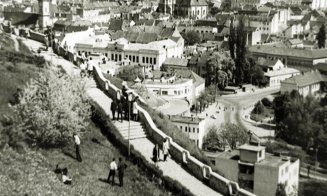 Vedere de pe Cetățuie, anii 1970