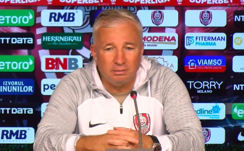 Dan Petrescu a revenit cu același discurs. Antrenorul se teme de singura echipă fără victorie în play-off
