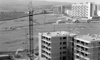 Cartierul Gheorgheni în anii 1960. Detunatele încă nu sunt ridicate