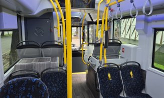 Primarul Boc și ambasadorul Marii Britanii testează un autobuz cu hidrogen la Cluj-Napoca / Călătorii GRATIS pe 3 linii