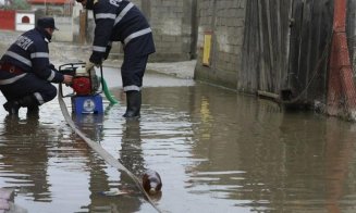 Alertă hidrologică! Cod galben de inundații pe râuri, în județul Cluj