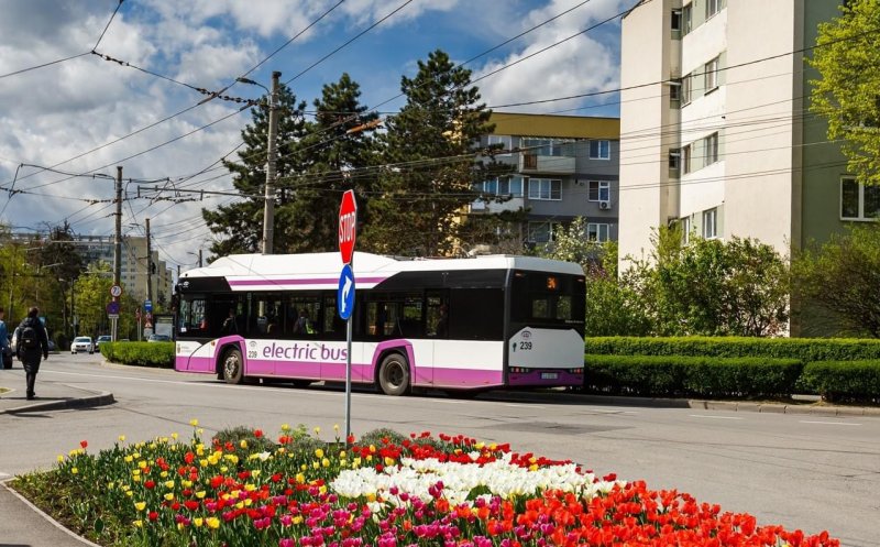 Începând cu data de 23 mai, linia 34 va circula pe traseu prelungit până în Piața Gării