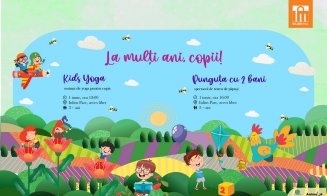 Sărbătoriți Ziua Internațională a Copilului la Iulius Mall Cluj, în acest weekend: Yoga for Kids și Teatru de Păpuși