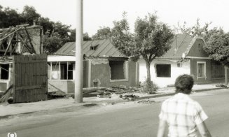 Casele hoștezenilor de pe strada Pata, demolate pentru a se ridica blocurile de pe Titulescu