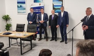 Grindeanu a semnat la Cluj contractul pentru viaductele de pe Autostrada Transilvania