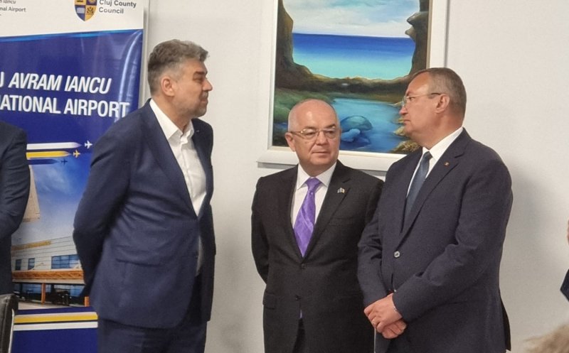 Ciolacu și Ciucă laudă dezvoltarea Clujului: „Între autoritățile locale și cele centrale este o armonizare foarte bună”