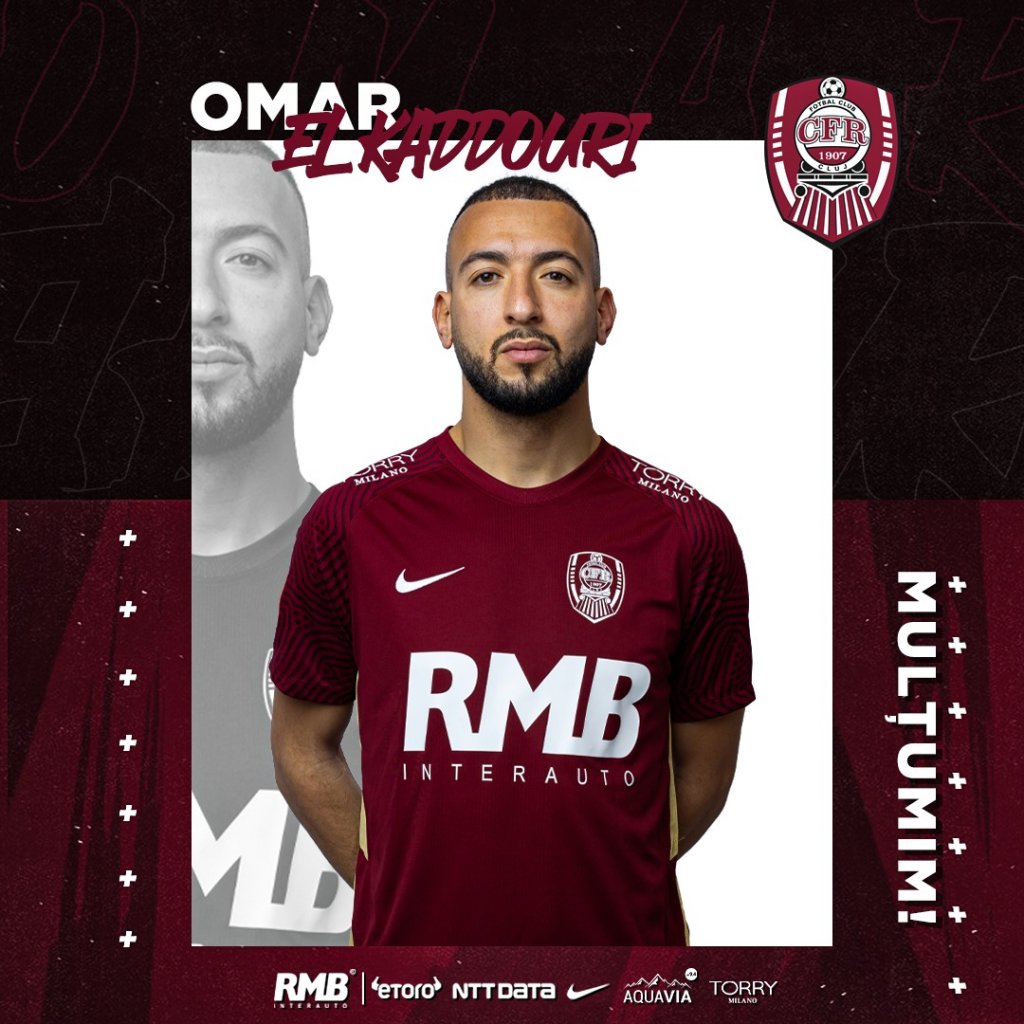 Val de plecări de la CFR Cluj. "Țepele" El Kaddouri și Falco, printre disponibilizați