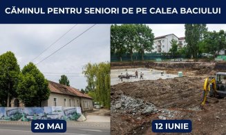 Progrese pe șantierul pentru căminul pentru seniori de pe Calea Baciului