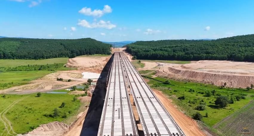 IMAGINI spectaculoase de pe A3. Cum arată viaductele de pe șantierul UMB  Zimbor - Poarta Sălajului