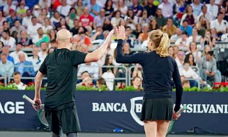 Steffi Graf, cerută în căsătorie la Cluj, în timpul demonstrativului de la Sports Festival
