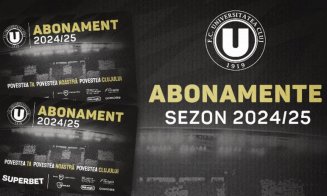 "U" Cluj dă startul campaniei de abonamente pentru sezonul 2024/2025 - "Este povestea ta, povestea noastră, povestea Clujului!"