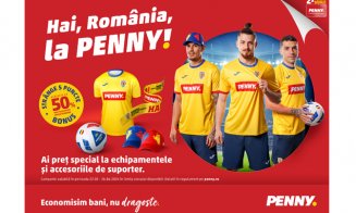 Poartă-te ca un suporter adevărat! Găsește-ți echipamentul pentru meciurile echipei naționale, în magazinele PENNY!