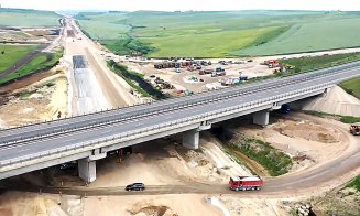 IMAGINI cu stadiul lucrărilor la Drumul Expres Turda – Tureni. A ajuns la 40%