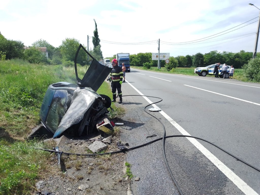 Noi detalii în cazul accidentului GRAV din Gilău. Doi copii, printre victimele transportate la spital