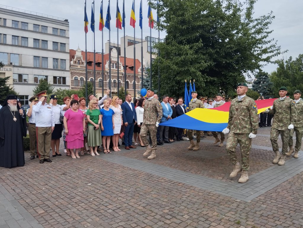 Ziua Drapelului Național al României, sărbătorită la Cluj-Napoca