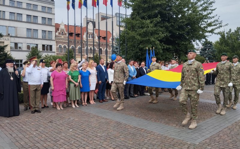 Ziua Drapelului Național al României, sărbătorită la Cluj-Napoca