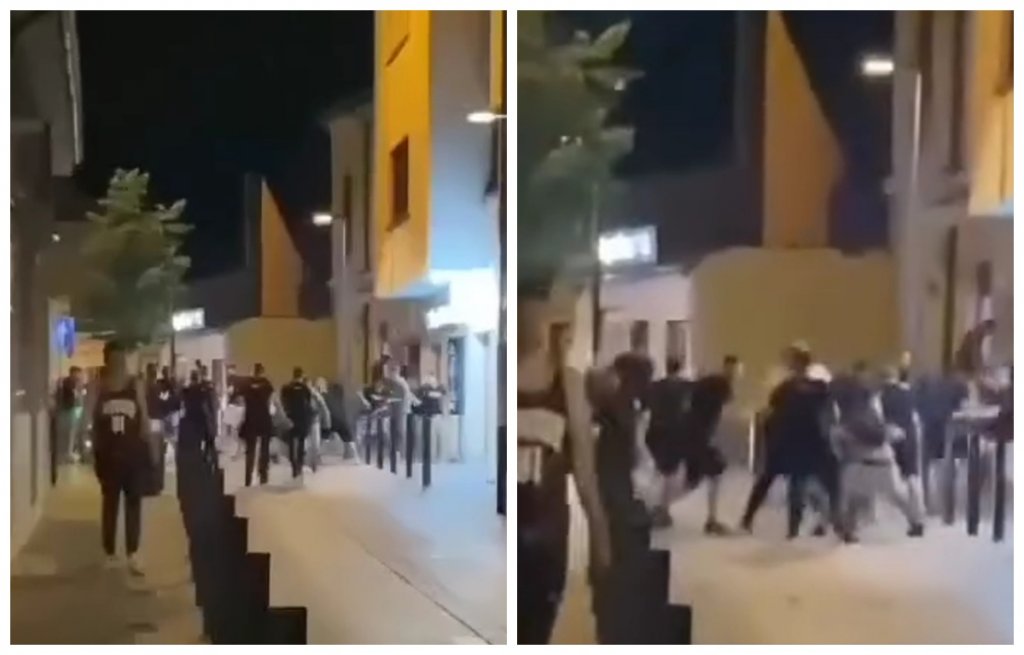 Incident violent în centrul Clujului. Mai mulți suporteri ai naționalei României și-au împărțit pumni și picioare