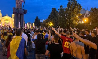 Clujenii îi cer primarului Emil Boc să instaleze un ecran în centrul oraşului pentru meciul din optimi