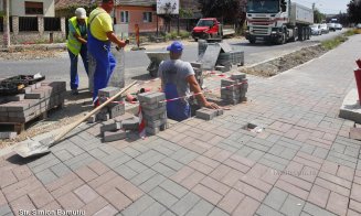 Mai multe străzi din Turda se modernizează