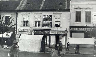 Moți prin centrul Clujului, în jur de 1905