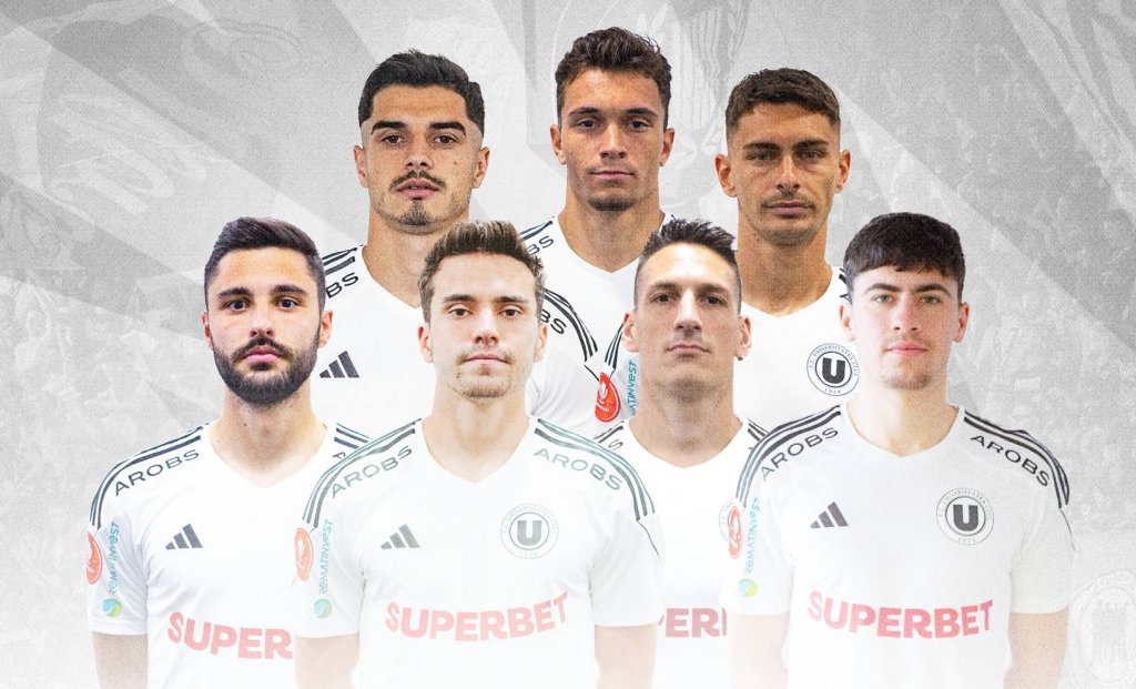 Universitatea Cluj a oficializat despărțirea de 7 jucători aflați la final de contract