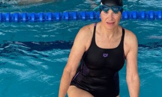 Salbă de medalii pentru "Universitatea" Cluj la europenele de nataţie Masters / 4 medalii de AUR inclusiv la categoria de vârstă 80-84 de ani