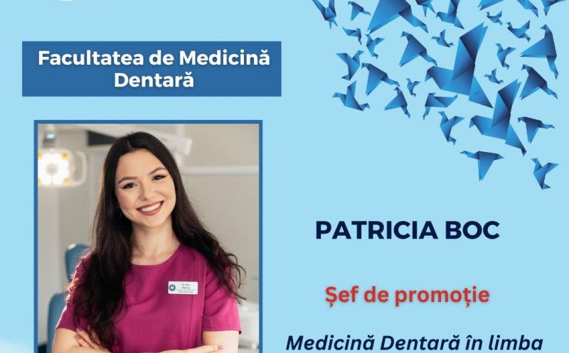 Fiica cea mică a primarului Emil Boc, șefă de promoție la Medicină Dentară