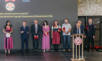 SMURD Cluj a marcat 30 de ani de existenţă. La eveniment a participat și Raed Arafat