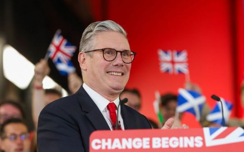 Sir Keir Starmer este oficial noul premier al Marii Britanii