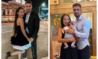 Clujeanca Vlăduța Lupău și soțul ei, Adi Rus, au fost nași de botez, chiar înainte ca artista să nască