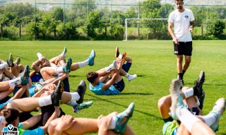 Un fost atacant al CFR-ului, numit antrenor al unei echipe clujene. A condus deja primul antrenament