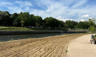 Plaja Grigorescu este pregătită pentru clujeni: a fost curățată și nisipul nivelat