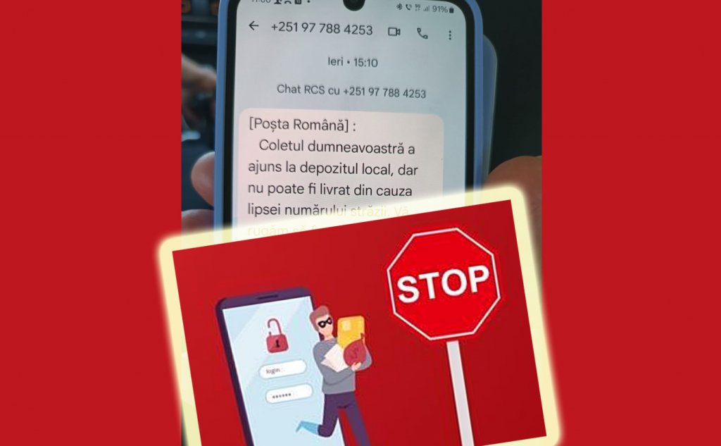 "Coletul dumneavoastră a ajuns..." / Noi acțiuni de ÎNŞELĂTORIE online în Cluj-Napoca